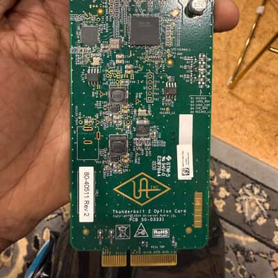 UAD Universal Audio Thunderbolt 2 Option Card for Apollo Firewire interface 2010 image 2