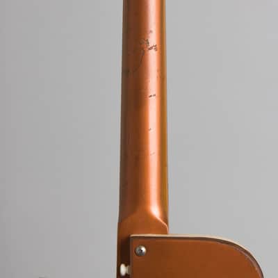 Silvertone Model 1417L Semi-Hollow Body Electric Guitar, made by Danelectro (1959), ser. #1049, black hard shell case. image 9