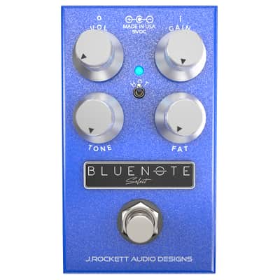 New J Rockett Audio Blue Note Select Overdrive Guitar Effects Pedal