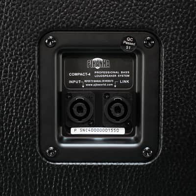 Phil Jones Compact 4 400W 8ohm Cabinet - 4 x 5" "Piranha", C4 image 5