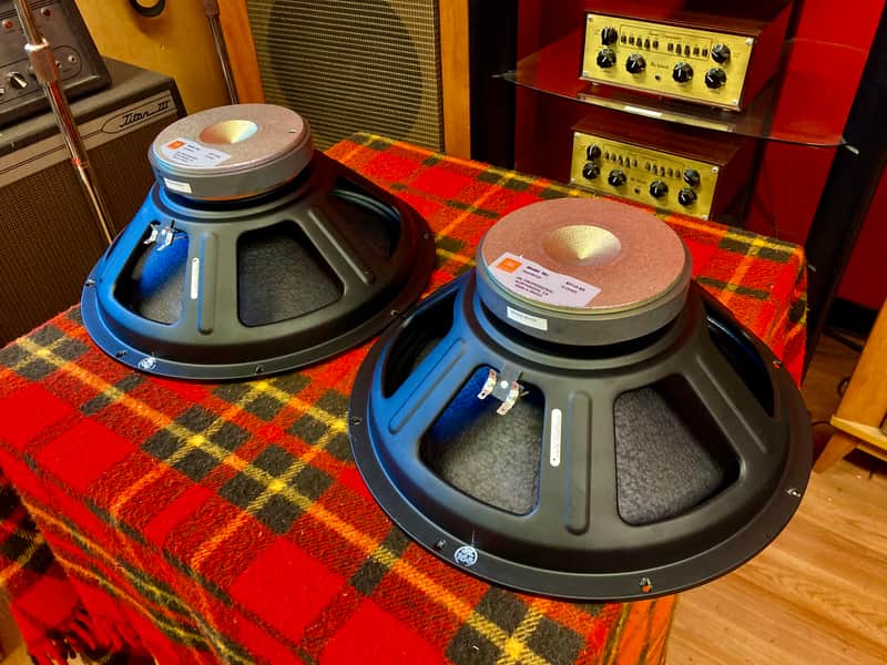JBL M115-8A 15” woofers Fully Tested PAIR * NICE * image 1