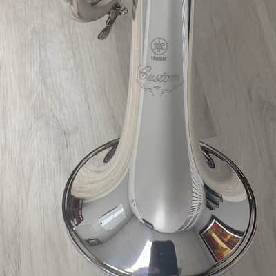 Yamaha YTR-8335LAIIS Custom Bb Trumpet 2021 - Present - Silver-Plated image 2