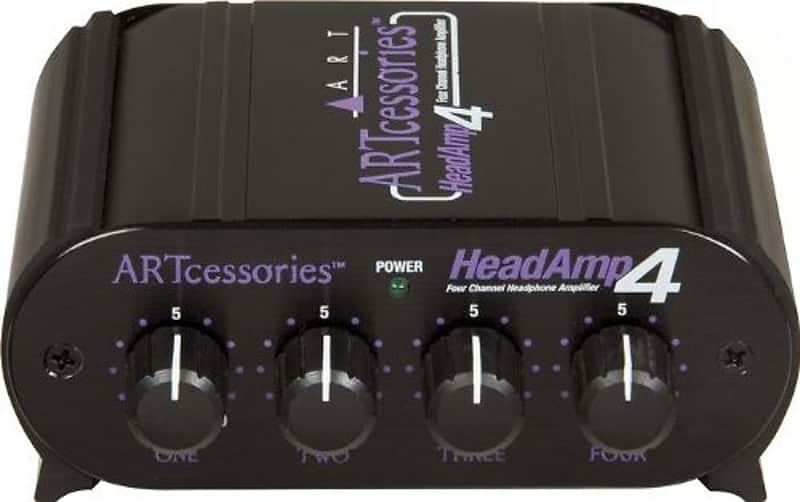 ART HeadAmp4 - Four-Channel Stereo Headphone Amplifier image 1