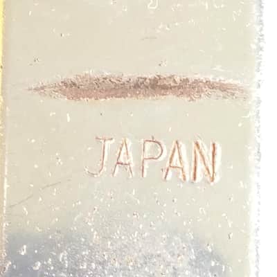 *Pearl Rail Mount Slider Clamp Bass Drum "Made In Japan" Chrome 60s Star Stencil image 2