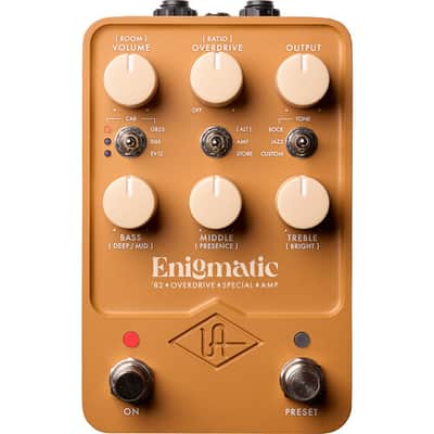 Universal Audio UA-ENIGMATIC Enigmatic '82 Overdrive Special Amplifier Emulation Pedal image 8