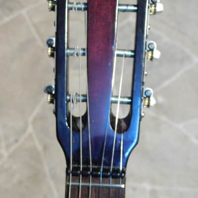 rare vintage Clarissa by Polverini Bros parlor Blues GUITAR chitarra Italy 1960s image 3