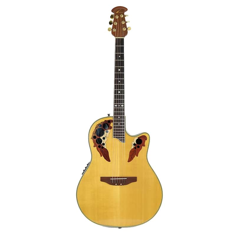 ギター Ovation Celebrity Deluxe cc257 Ovation Celebrity Deluxe CC257 Acoustic Electric Guitar - Sixx Gun