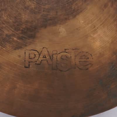 PAISTE | 2002 | BLACK LABEL | RIDE | 20"-20" image 8