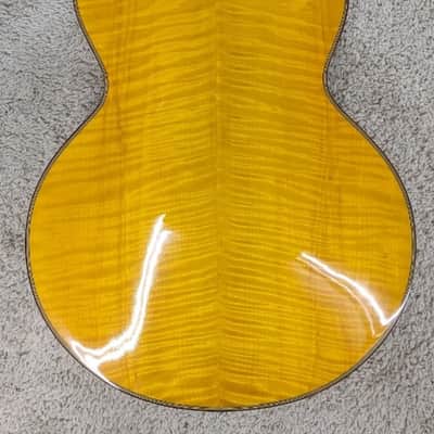 Very nice Carved Top 16" Archtop Acoustic/Electric Spruce & Maple Guitar + Case image 10