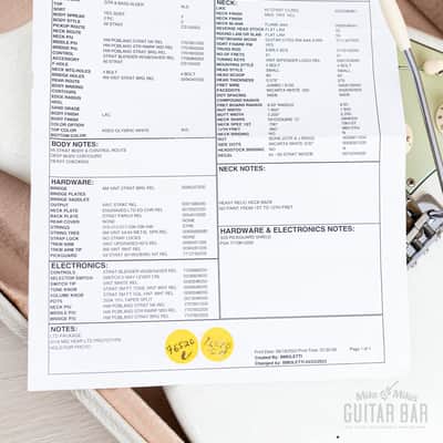 2023 Fender Custom Shop Limited Edition 1959 Special Stratocaster Journeyman Relic Olympic White w/ Case, CoA image 17