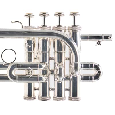 S.E. Shires TRQ9S Q-Series Professional Piccolo Trumpet SN Q18395 image 7