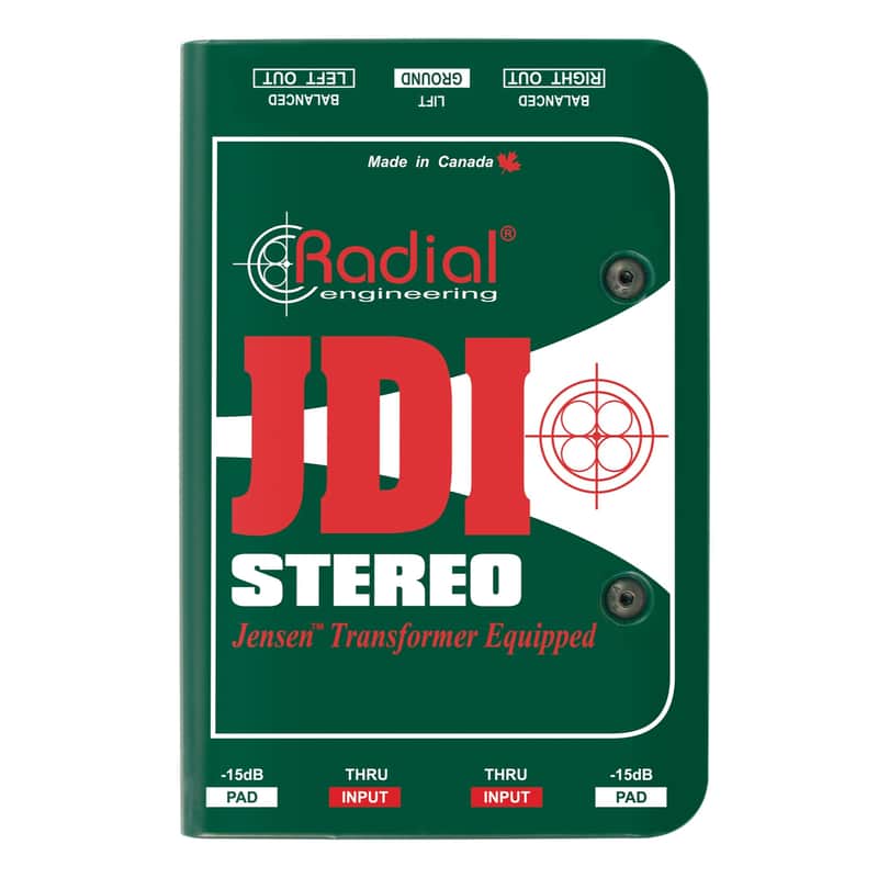 Radial JDI Stereo Premium Passive DI - DI Box image 1