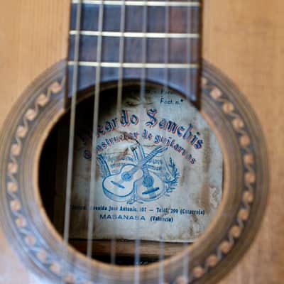 1920s Ricardo Sanchis Flamenco / Classical Nylon String image 3