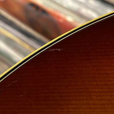 1976 Ibanez MIJ Made in Japan Model 698-12 Jumbo 12 string Acoustic Guitar Sunburst image 8