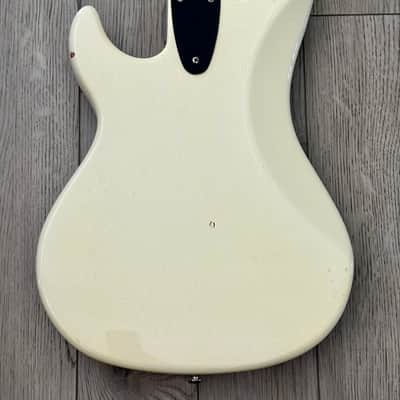 G&L SB-2 USA Bass Guitar 2003 - Olympic White with Matching Headstock image 9