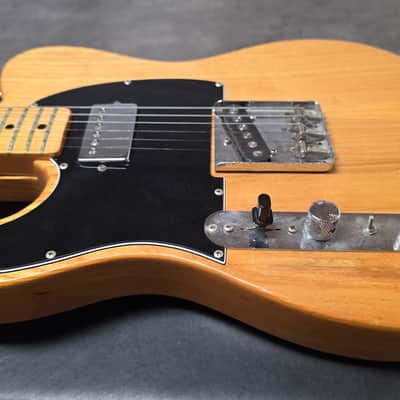 Fender Telecaster 1977 LH Left Hand Natural Ash Custom Gibson PAF Humbucker Vintage 70s American Tele USA 1970's Lefty Guitar image 9