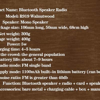 Vintage Radio-Blue image 11