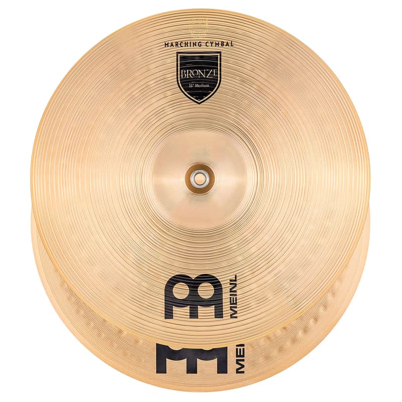 Meinl Student Bronze MA-BZ-16M Marching Cymbals image 1