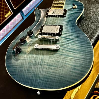 ESP LTD EC 256FM CB ZURDO / LEFTY/ GAUCHER - COBALT BLUE image 16