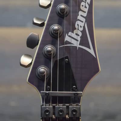 Ibanez RGT42DXFM RG Series Transparent Lavender Flat Electric Guitar w/Case #W650554 image 5