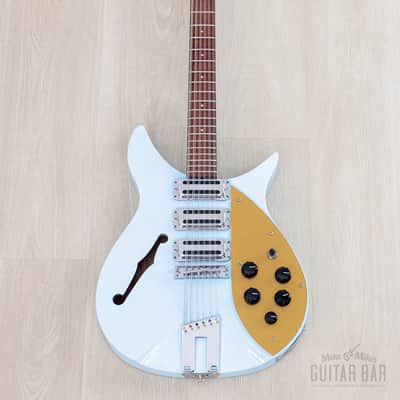 2004 Rickenbacker 325C58/12 12-String Blue Boy F Hole w/ Roger McGuinn Compressor & Case, 325/12 image 2