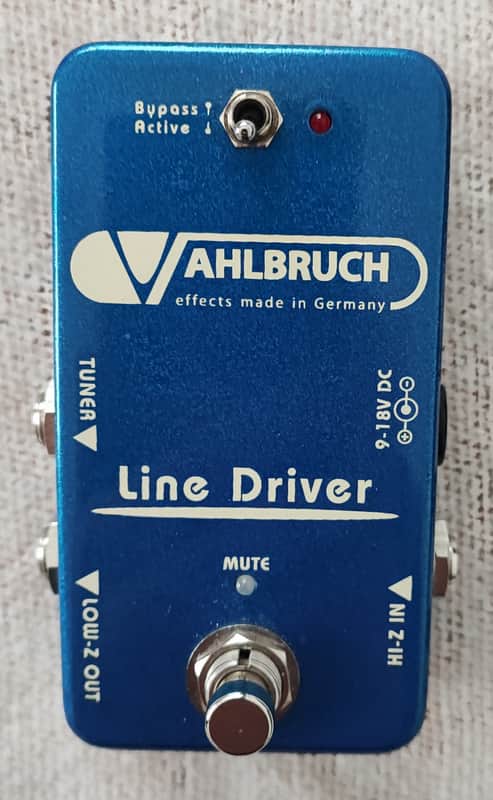 Vahlbruch Line Driver Effekt Pedal–einer der besten Buffer S/N: A 0127 image 1