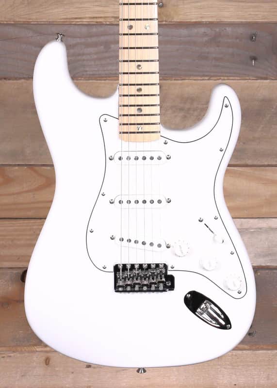 Fender Robin Trower Signature Stratocaster Electric Guitar Arctic White w/ Case image 1