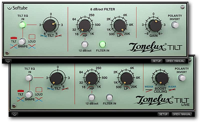 Softube Tonelux Tilt EQ Plug-in | Reverb España