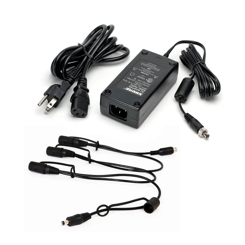 Shure PS124 In-Line Power Supply with Non-Locking Power Connectors image 1