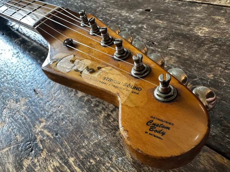 Vintage 1980 Japanese Matsumoko-Built Aria Pro II Strikin' Sounds
