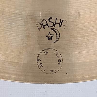 Vintage 15" Pasha UFIP Italy Hi-Hat Cymbals 770g-801g image 10