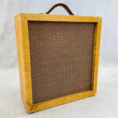 Airline Montgomery Ward Model 9008 1x6" Combo Amplifier 1950s - Tweed image 16