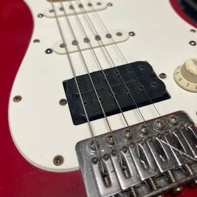 Fender Squire Stratocaster 1993-1994 - Red image 4