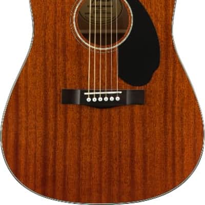 Fender CD-60S Dreadnought All-Mahogany Acoustic Guitar image 1