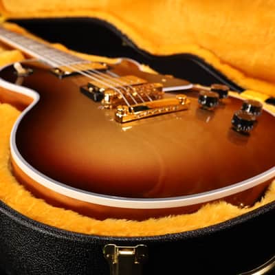 MINT Gibson Les Paul Custom Viceroy Goldburst Natural Back Gloss Gold Hardware CUSTOM ORDER image 17