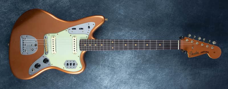 Fender Custom Shop 64 Jaguar Journeyman Relic Burnt Copper CZ587571