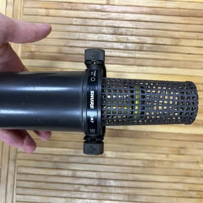 Shure SM7 Cardioid Dynamic Microphone 1980s - Black image 3