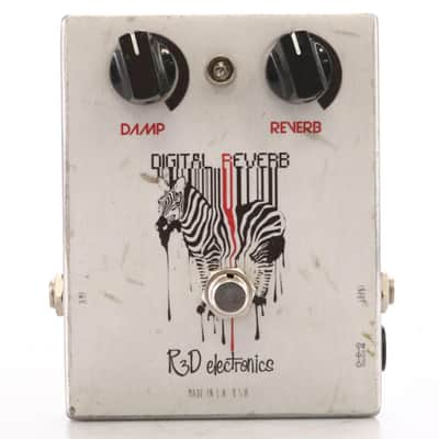 R3d Electronics Digital Reverb Guitar Effect Pedal Stompbox w/ Cable #47852 image 1