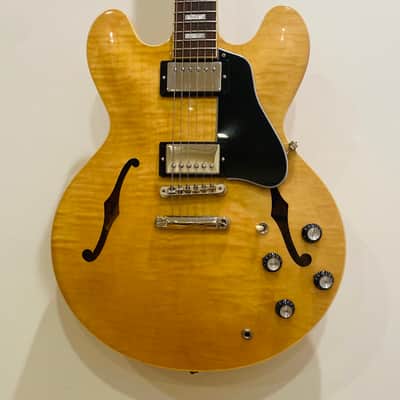 Gibson ES-335 Block Figured Antique Natural image 3