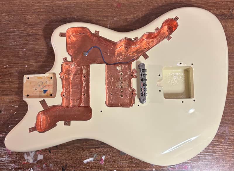 Squier J Mascis Jazzmaster (body and bridge) image 1