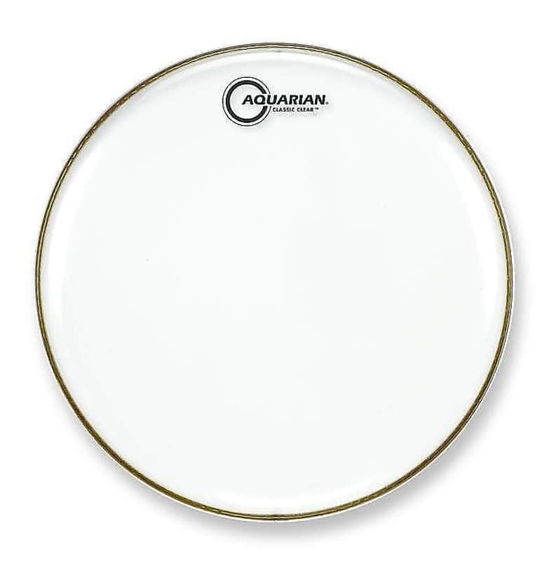 Aquarian CC8 8" Classic Clear Drum Head image 1