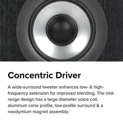 ELAC Uni-Fi 2.0 UB52 Bookshelf Speakers (Pair), Black (UB52-BK) image 4