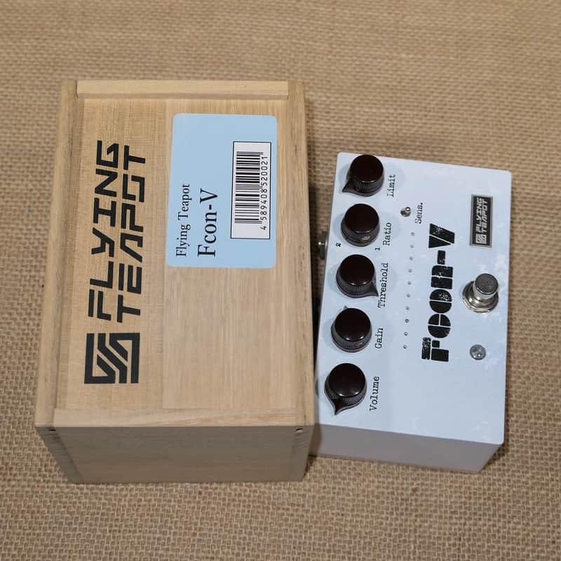 Flying Teapot Fcon-V Compressor Effect Pedal - Same Day Shipping #DJ02 image 1