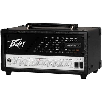 Peavey invective.MH Mini 20W Tube Guitar Amp Head Regular Black image 4
