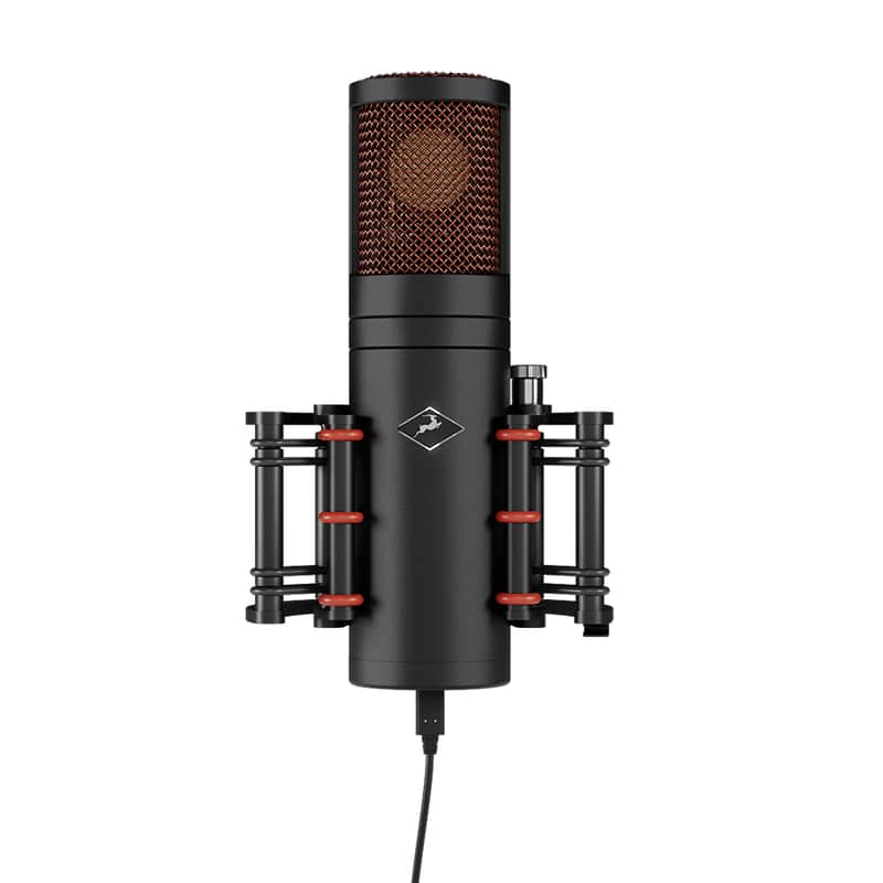 Mint Antelope Audio Edge Go Large Diaphragm USB Condenser Microphone, Matte Black image 1