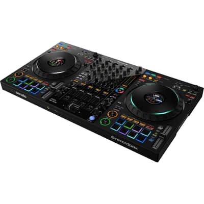 Pioneer DJ DDJ-FLX10 4-Deck DJ Controller with Headliner HL10012 All-Black Flight Case image 4