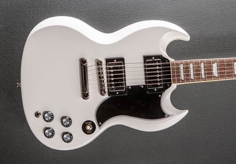 Epiphone 1961 Les Paul SG Standard - Aged Classic White image 1