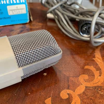 Sennheiser MD 421-2 Cardioid Dynamic Microphone 1960s - 1970s - White image 6