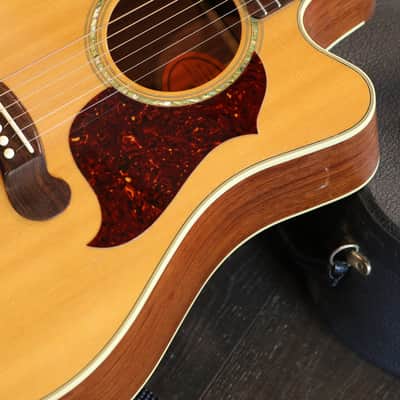 1998 Gibson CL-35 Deluxe Acoustic Guitar Antique Natural + OHSC image 6