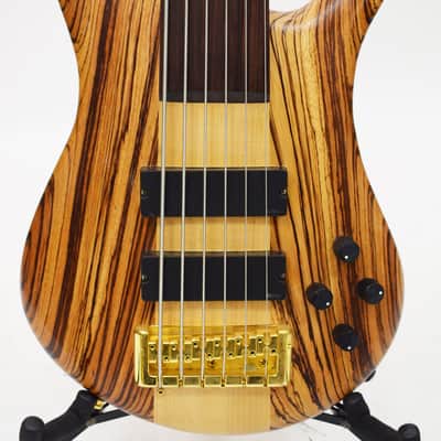 Spector Euro Series 6LX 6-String Fretless Bass Guitar with Zebrawood image 3